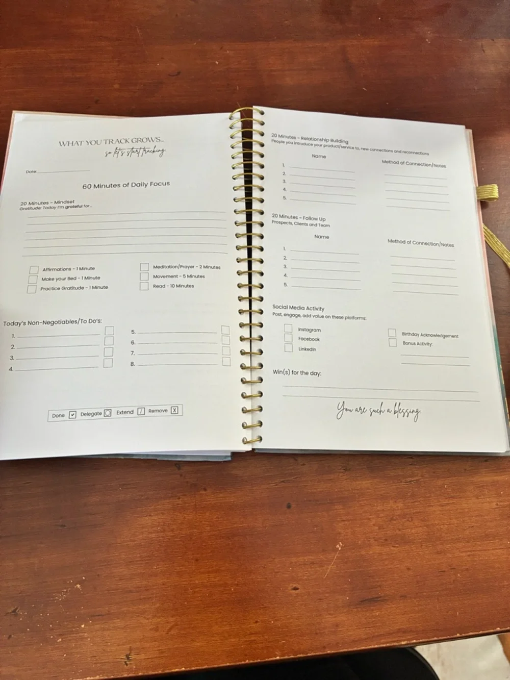 90 Day Cycle to New Habits Journal